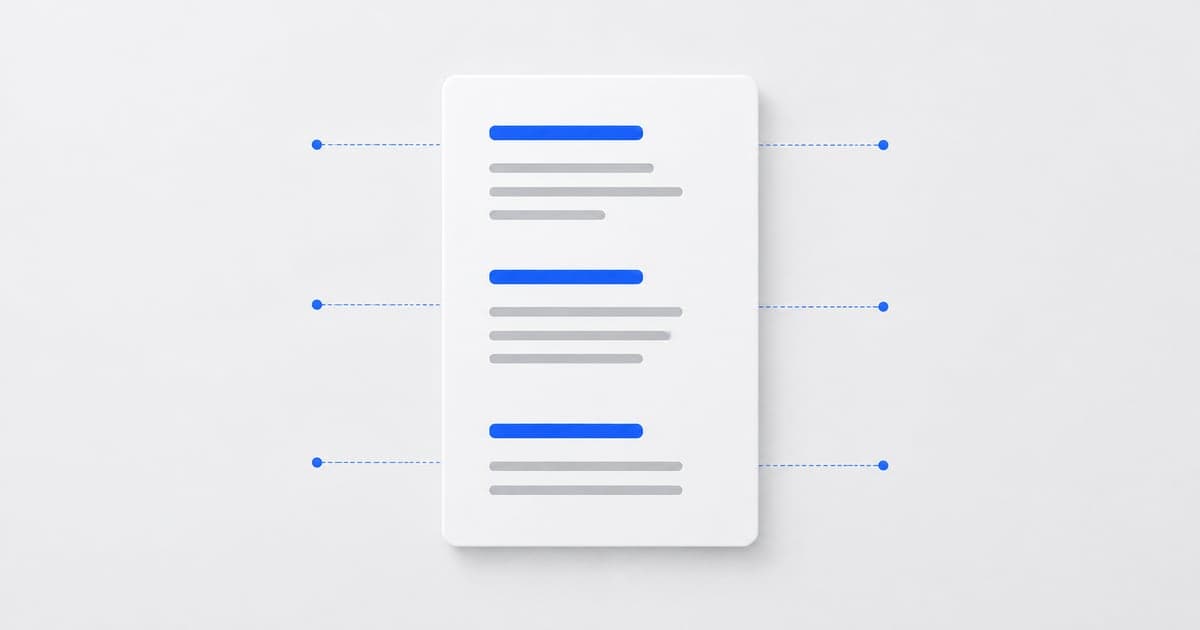 A single-column resume with aligned sections and headings.
