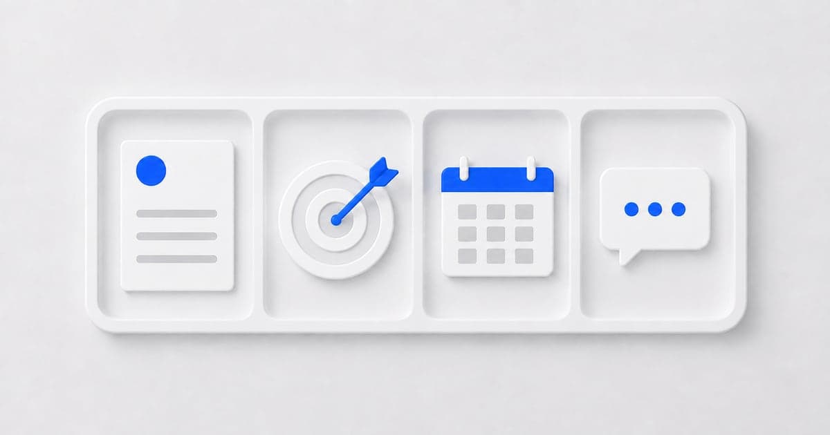 An organized tray of resume, matching, tracking, and interview tools.