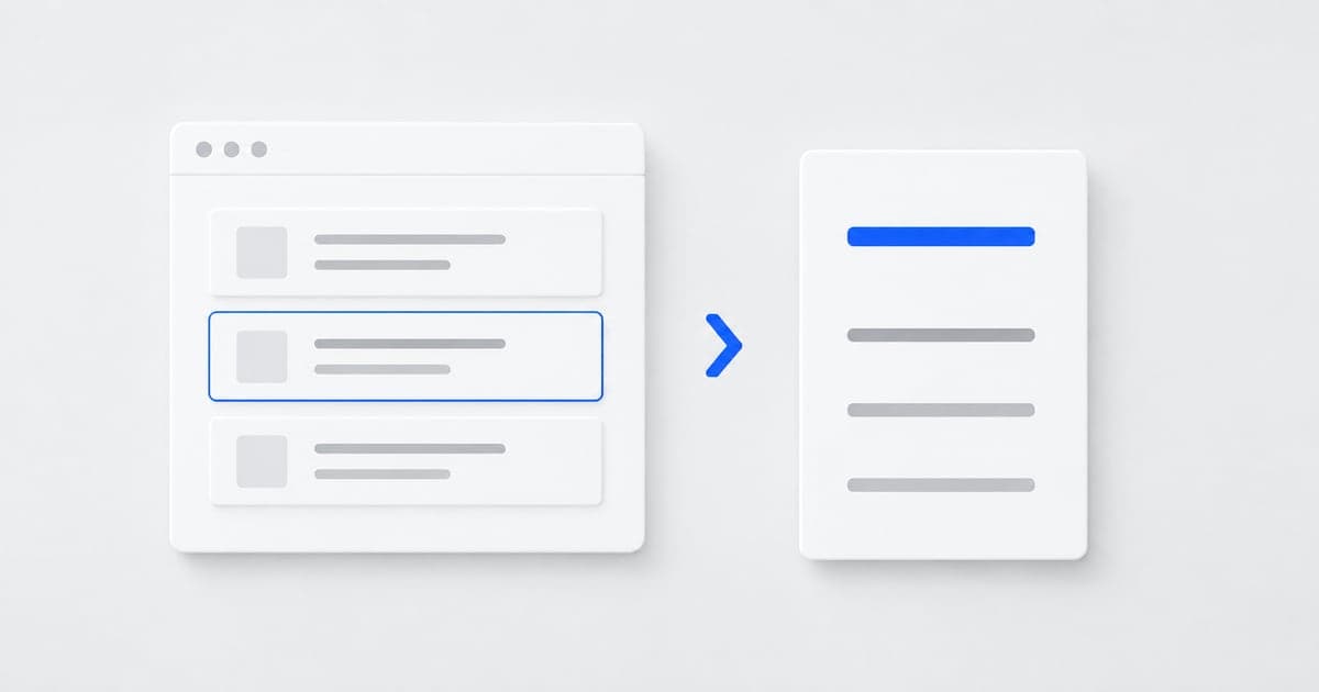 One selected job tile highlighted in blue beside a tailored resume card.