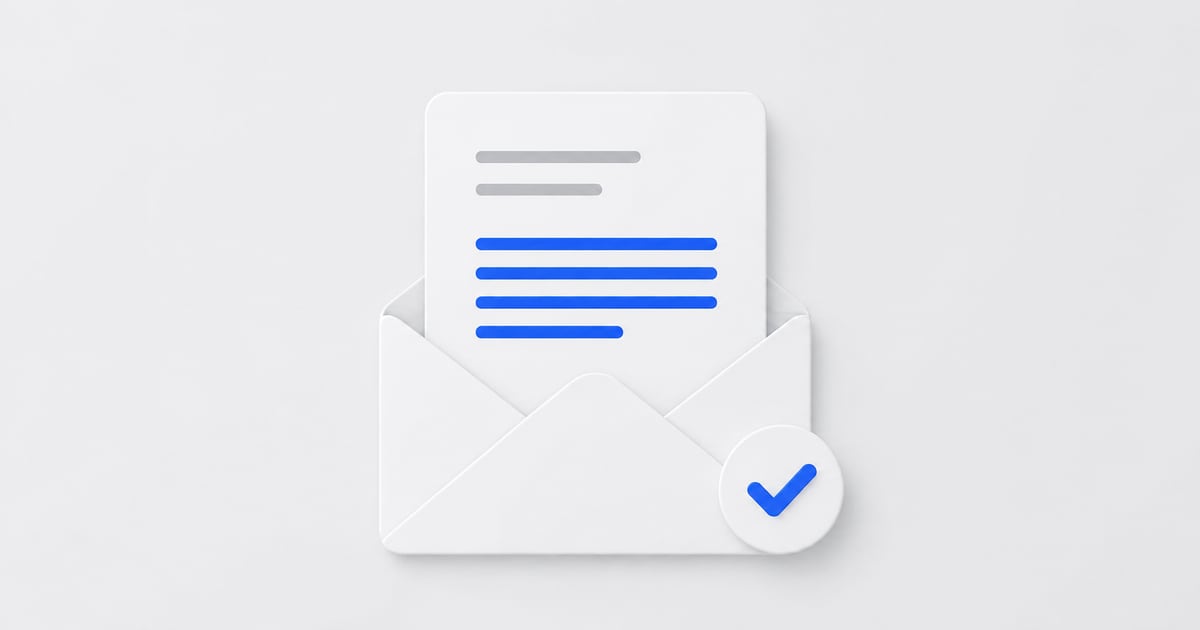A tailored cover letter in an envelope beside a review check.