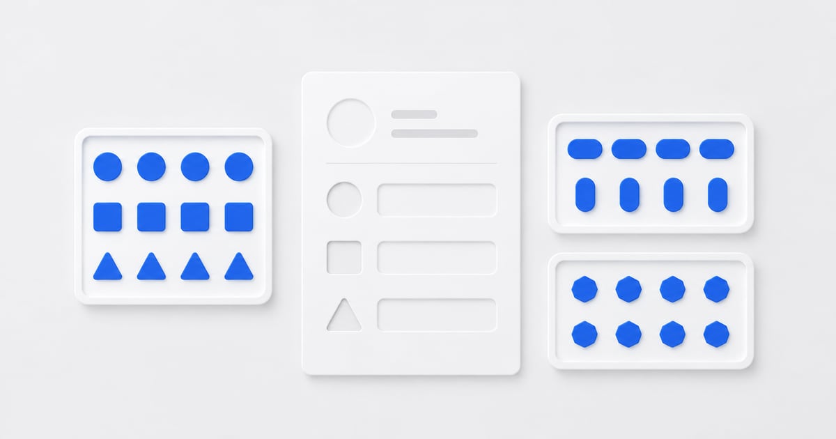 Keyword chips organized into trays beside matching resume sections.